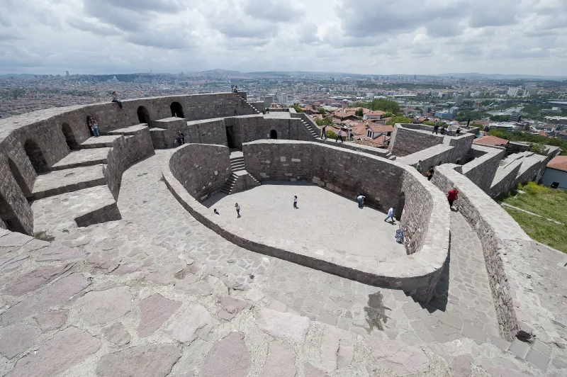 Ankara-erőd (Ankara Kalesi) – a török főváros felett magasodó erődítmény