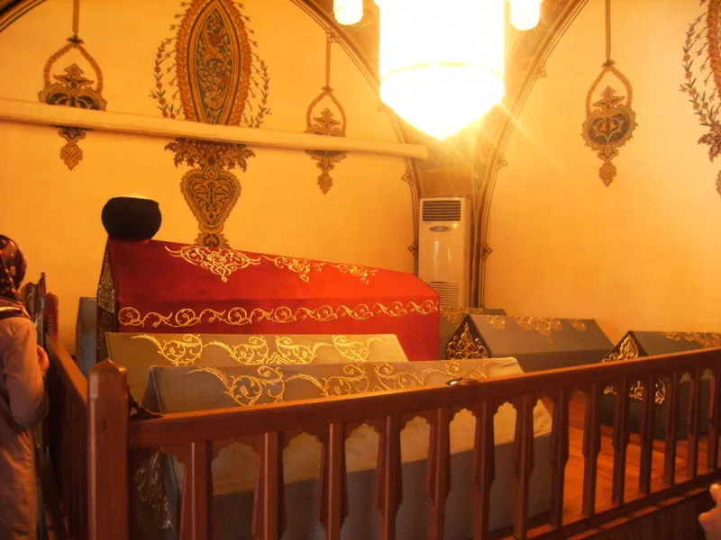 The Hacı Bayram Mosque in Ankara—a 15th-century shrine and türbe