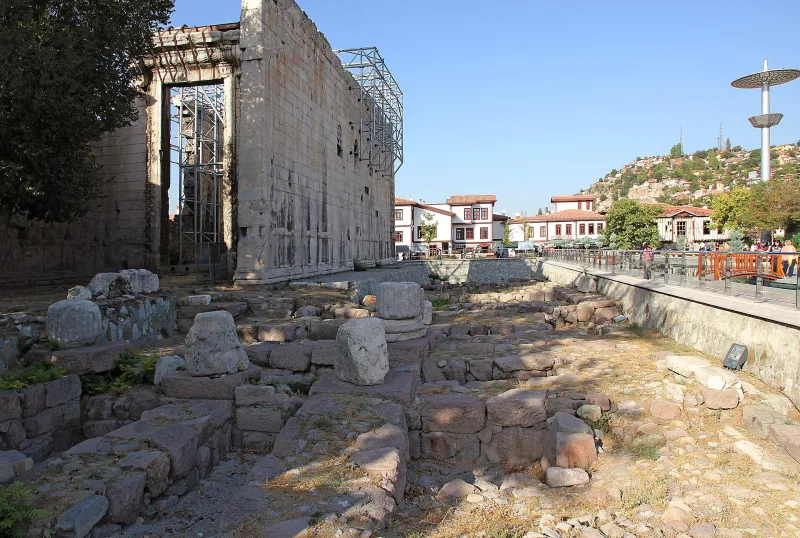 معبد أوغسطس في أنقرة (Monumentum Ancyranum) — Res Gestae