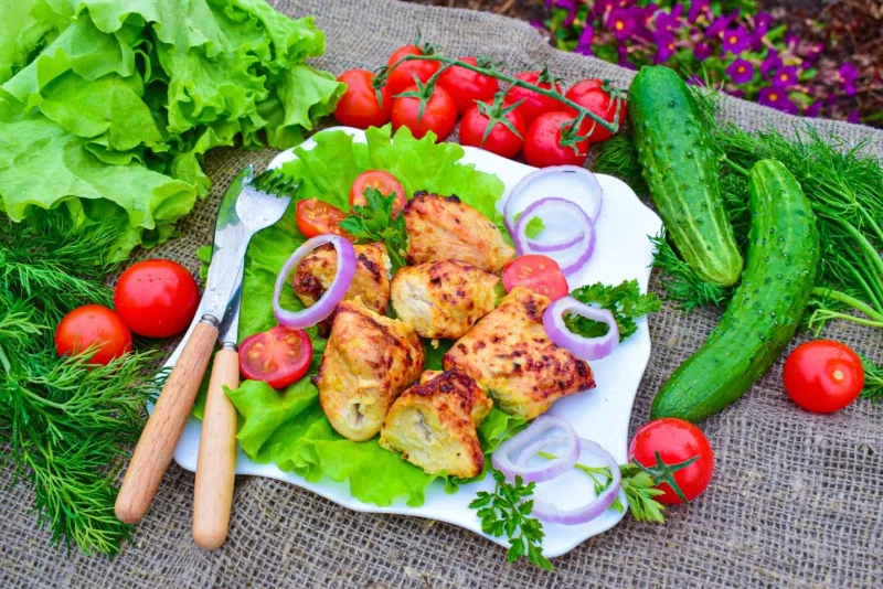 Шашлык из курицы (Грудинка)