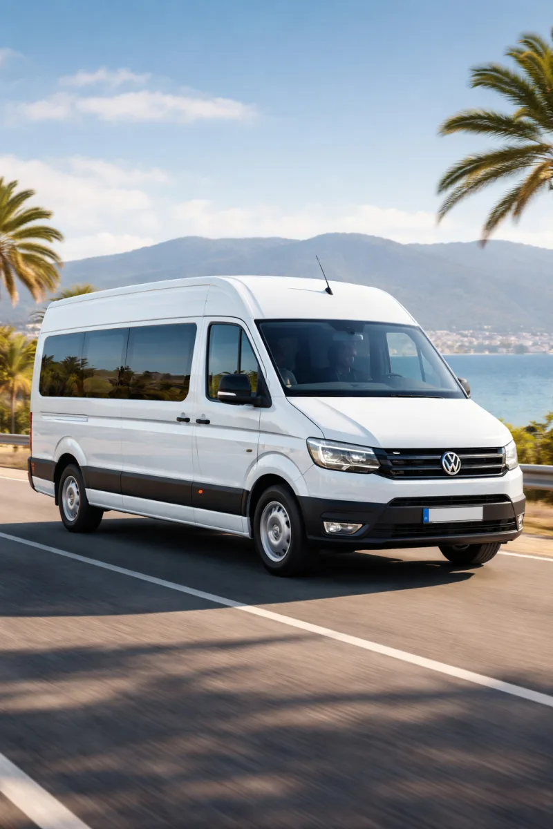Volkswagen Crafter Eco, Transferência Alanya – (AYT) Aeroporto de Antália