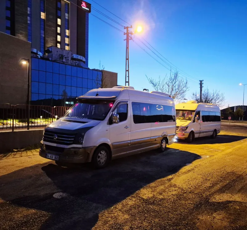 Gruppentransfer zum Flughafen Nevşehir