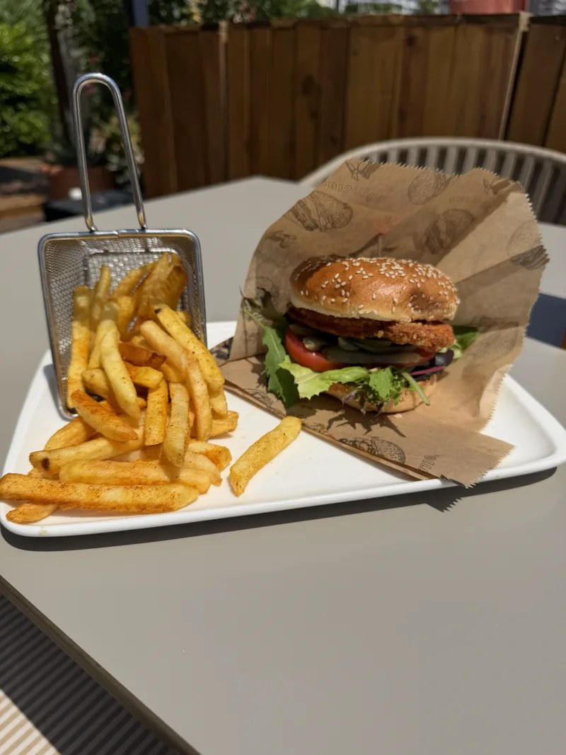 Csirke-burger