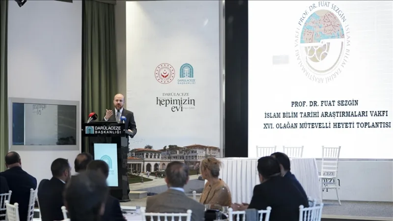 Фуат Сезгин Фонд исследований исламской истории науки провел 16-е очередное заседание попечительского совета