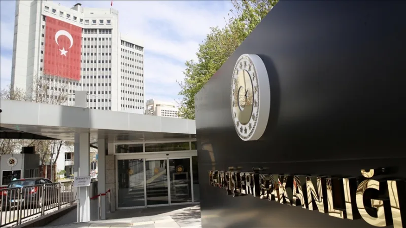 Dışişleri Bakanlığı, Batı Şeria'daki yerleşim faaliyetleri ve İsrail'in Filistinlilere baskısını kınadı