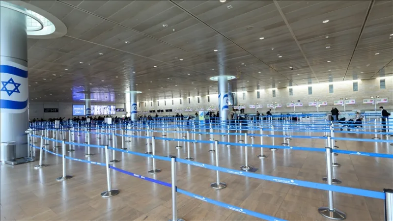 Israël heeft beperkingen ingesteld op vluchten vanaf de luchthaven Ben Gurion