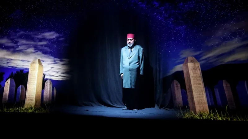 Театральная постановка «Лицом к лицу с фараоном», гастролирующая по Турции, была показана в Невшехире