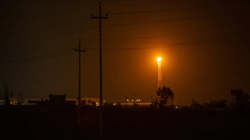 Drone-aanval op olieopslagplaatsen in het zuiden van Irak