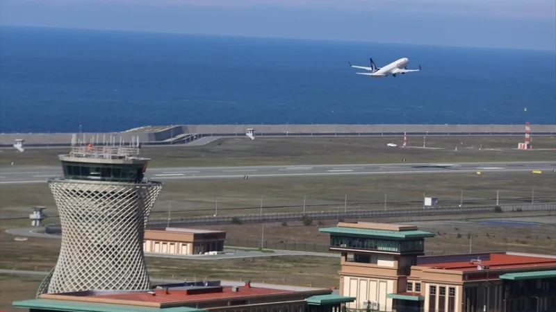 Аэропорт Ризе-Артвин обслужил 294 тысячи пассажиров в первом квартале года