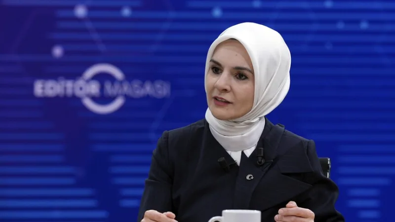 ПРЯМОЙ ЭФИР — Министр по делам семьи и социальных услуг Гёкташ — гость редакции АА