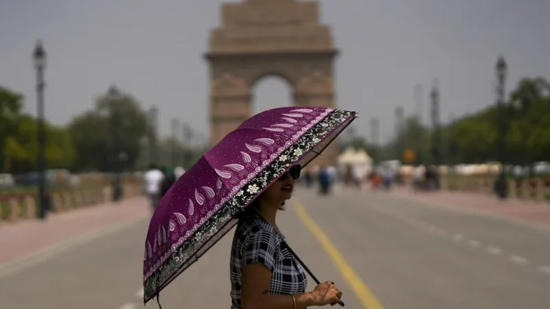 Большая часть Индии оказалась под воздействием высоких температур