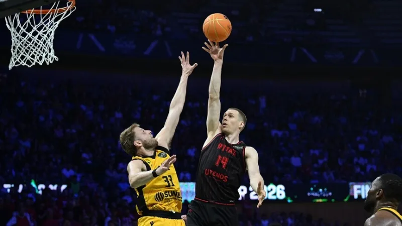 Rytas Vilnius is kampioen geworden in de Basketball Champions League