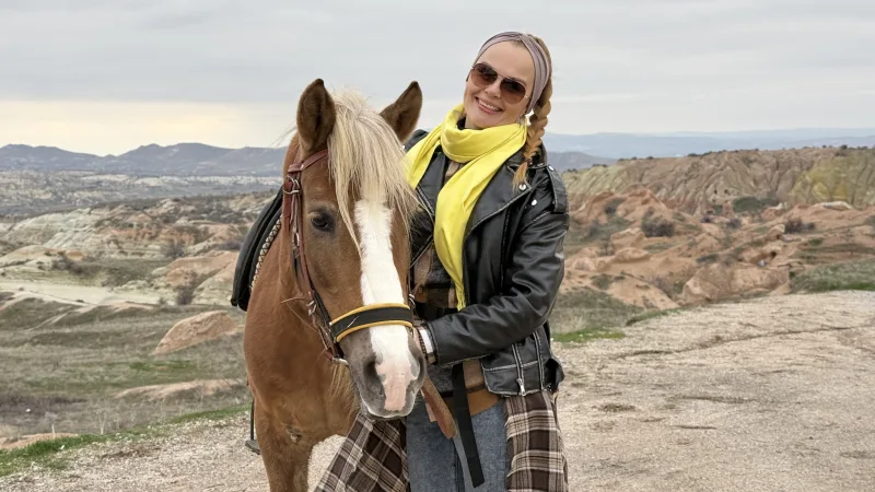Passeio a cavalo pelo Vale Vermelho ao pôr-do-sol ou ao amanhecer