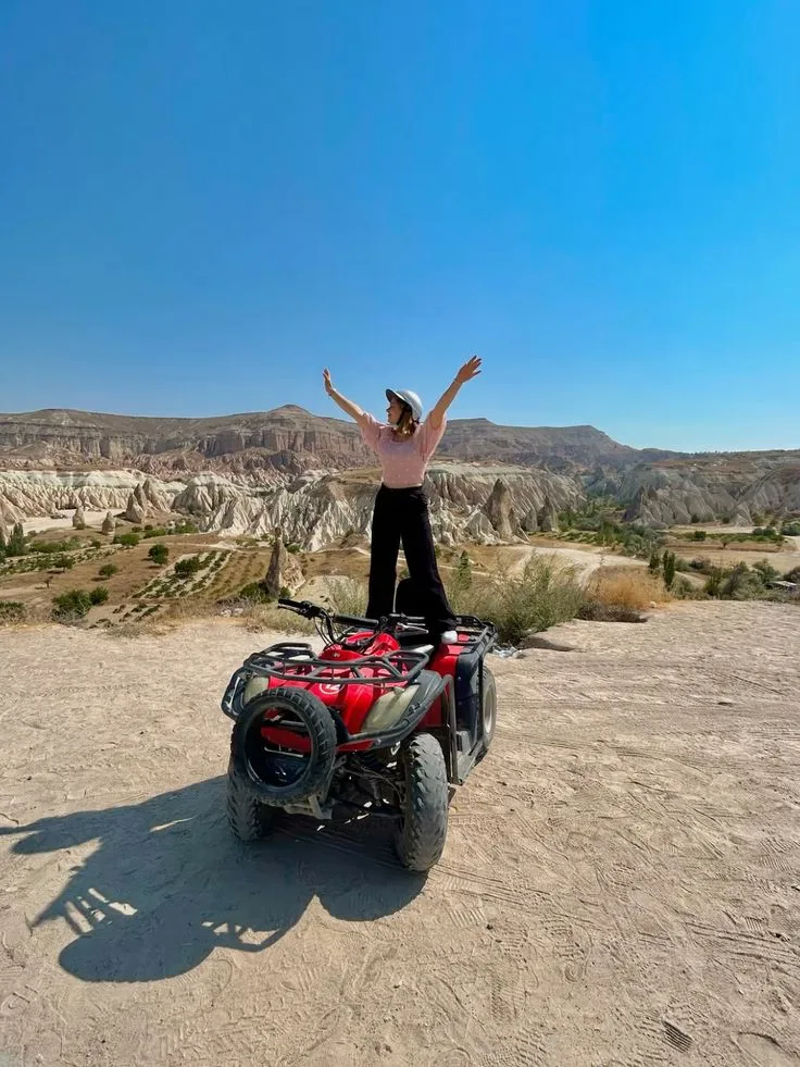 Passeio de quadriciclo pelas Três Belas — os símbolos da Capadócia